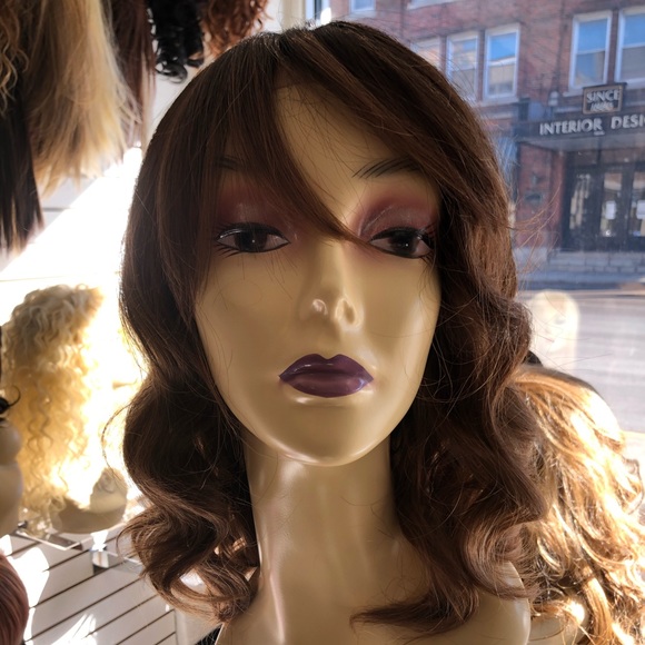 Accessories Wig Sale Boston Deep Wave Short Rare Bangs New Wig Poshmark